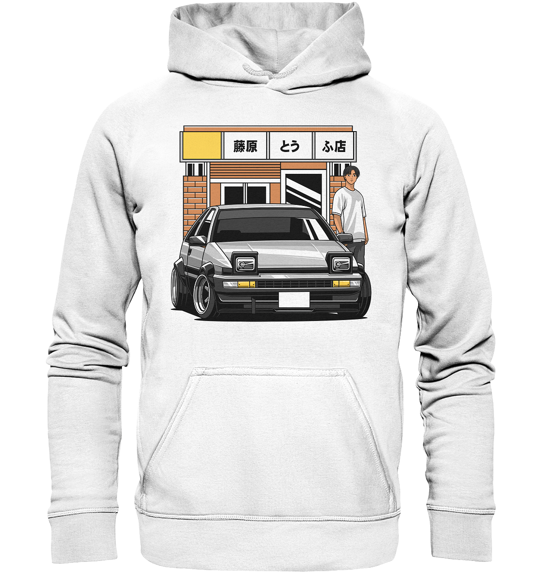 Tofu AE86 - Basic Unisex Hoodie - MotoMerch.de