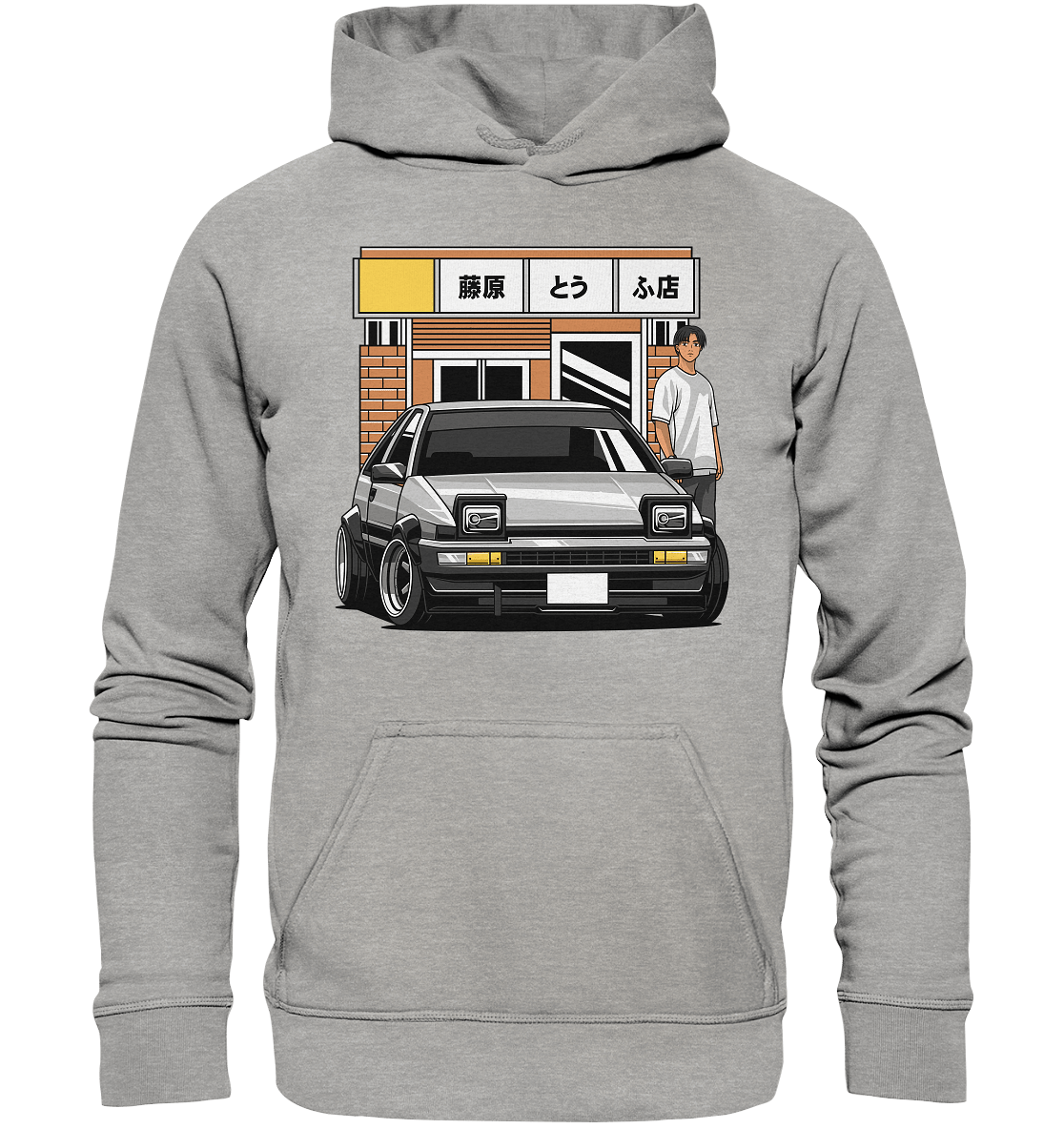 Tofu AE86 - Basic Unisex Hoodie - MotoMerch.de