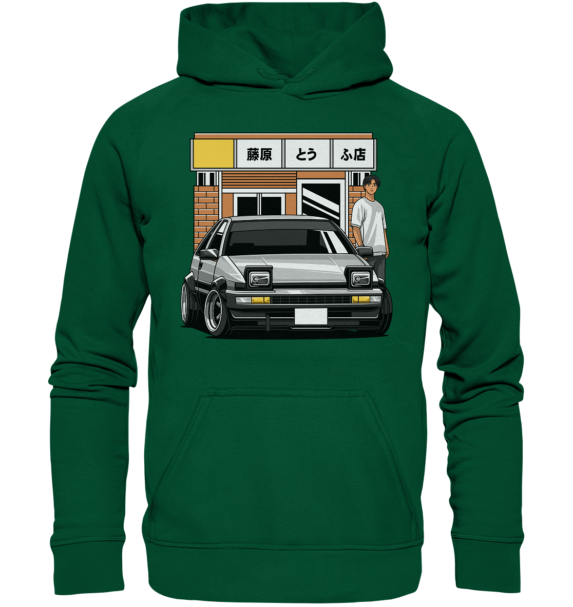 Tofu AE86 - Basic Unisex Hoodie - MotoMerch.de