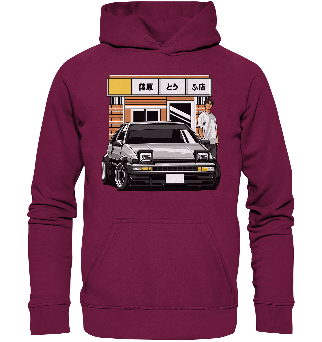 Tofu AE86 - Basic Unisex Hoodie - MotoMerch.de