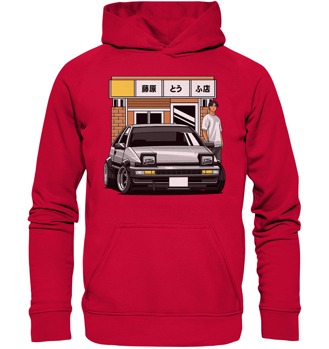 Tofu AE86 - Basic Unisex Hoodie - MotoMerch.de