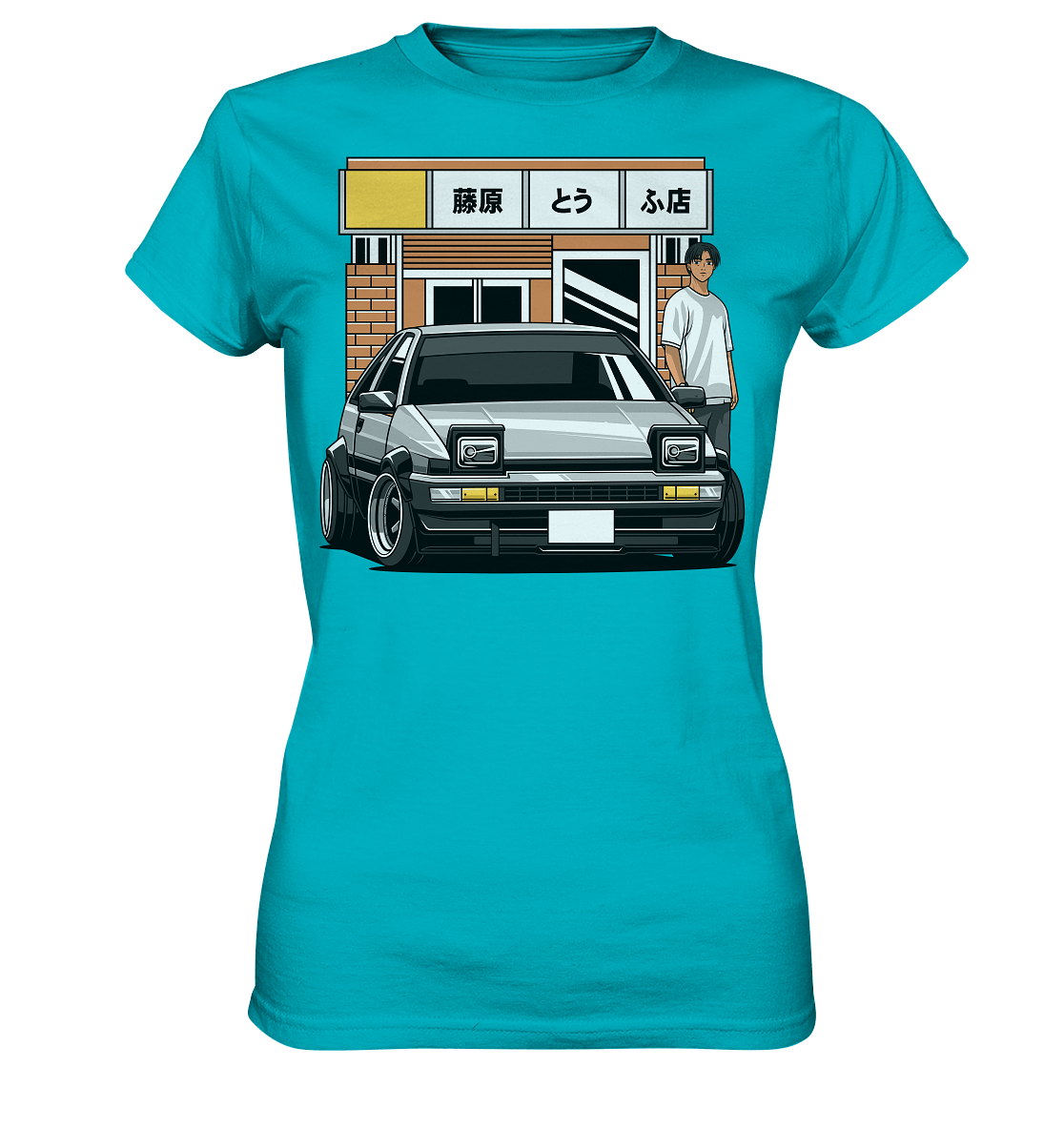 Tofu AE86 - Ladies Premium Shirt - MotoMerch.de