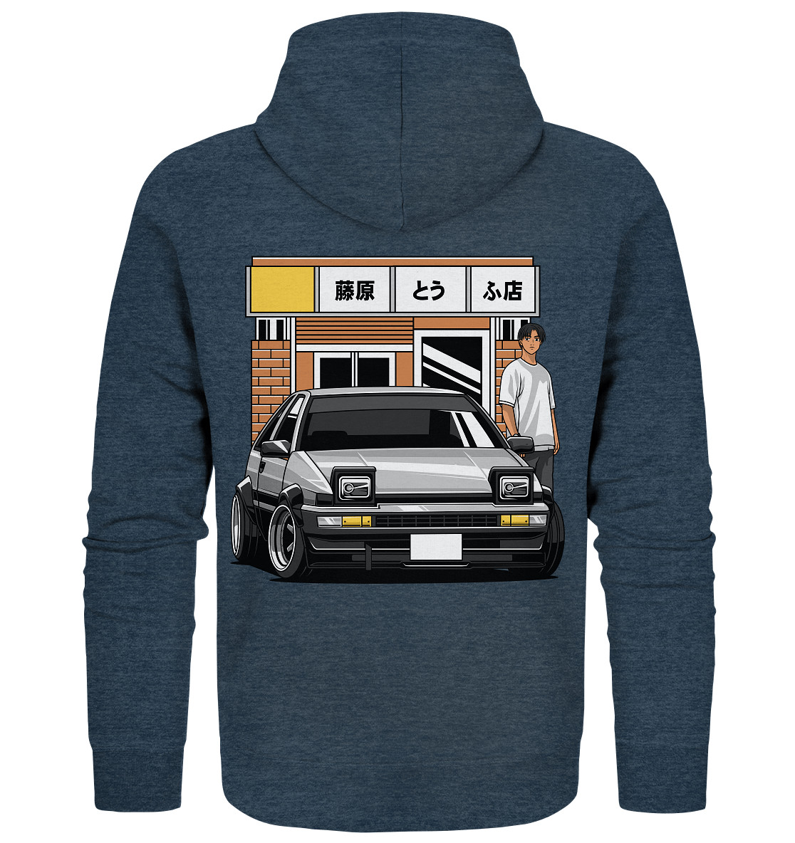 Tofu AE86 - Organic Zipper - MotoMerch.de