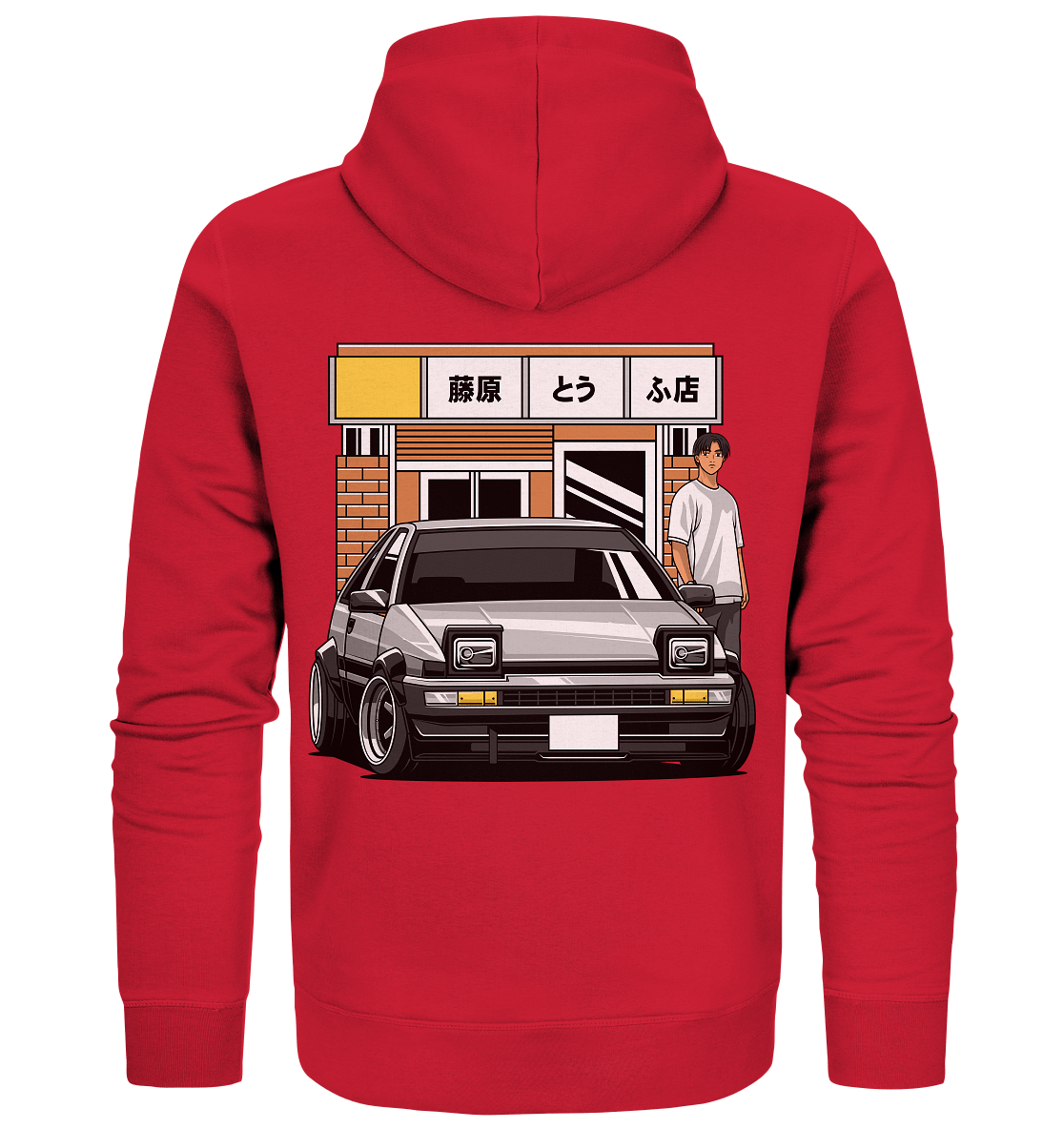 Tofu AE86 - Organic Zipper - MotoMerch.de