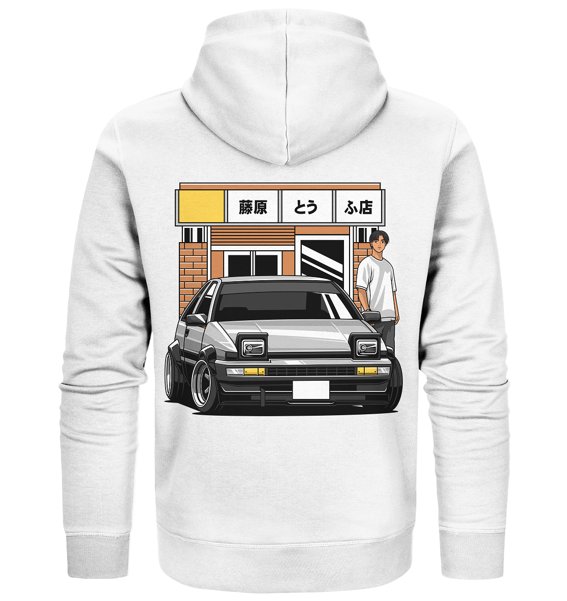 Tofu AE86 - Organic Zipper - MotoMerch.de