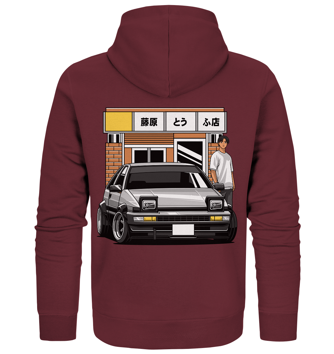 Tofu AE86 - Organic Zipper - MotoMerch.de