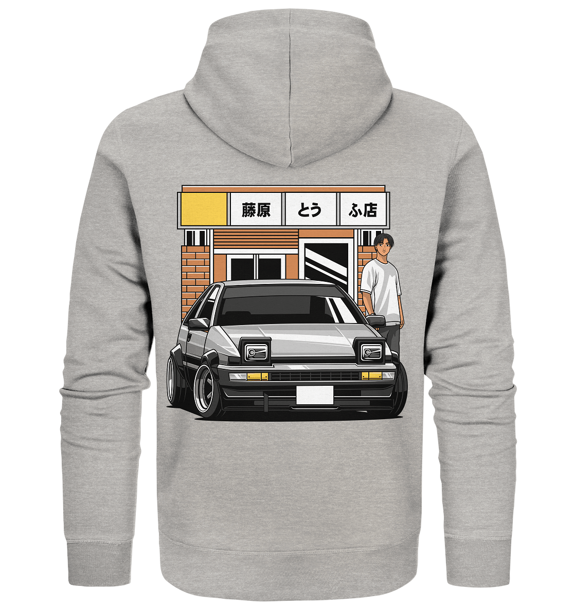 Tofu AE86 - Organic Zipper - MotoMerch.de