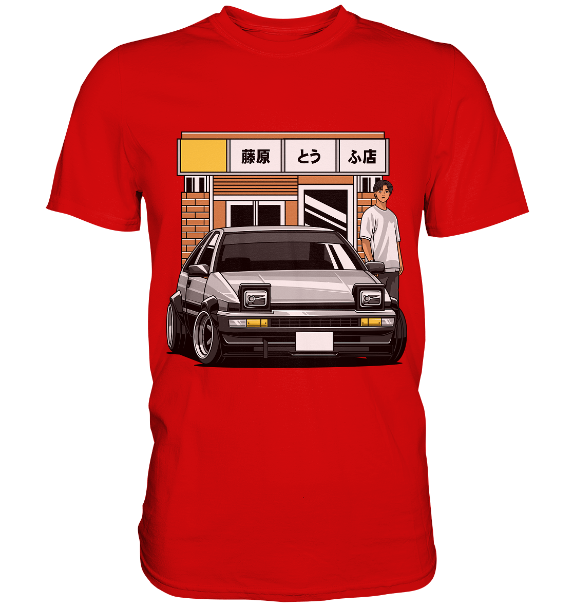 Tofu AE86 - Premium Shirt - MotoMerch.de