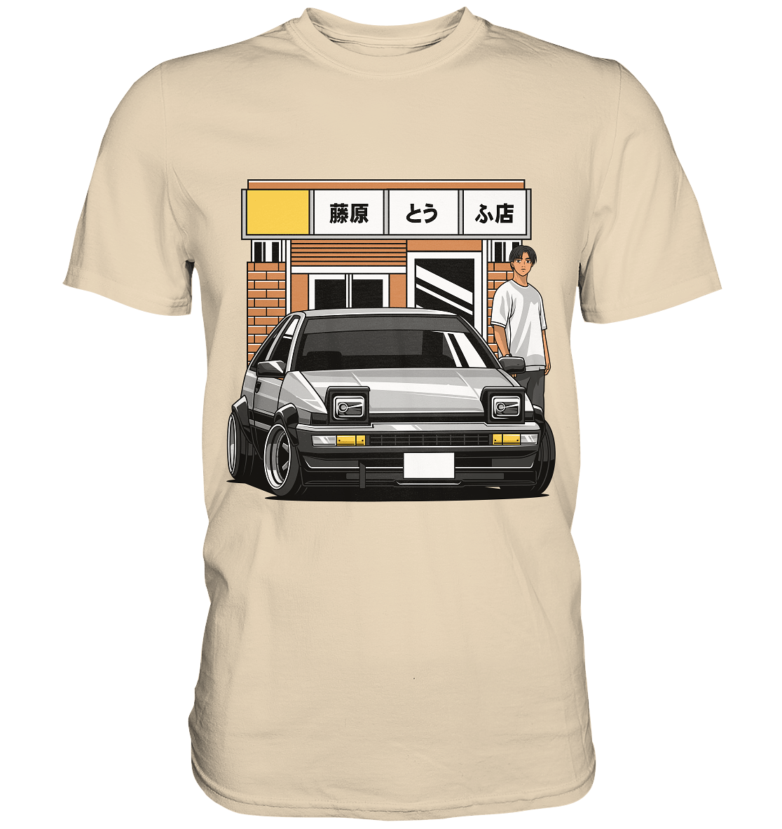Tofu AE86 - Premium Shirt - MotoMerch.de