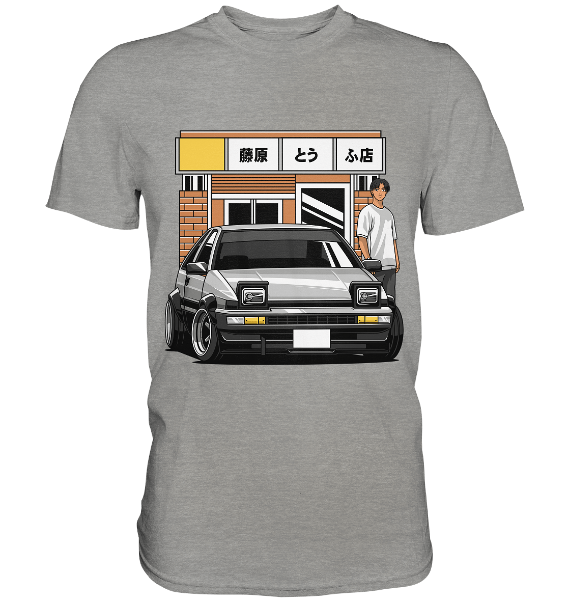 Tofu AE86 - Premium Shirt - MotoMerch.de
