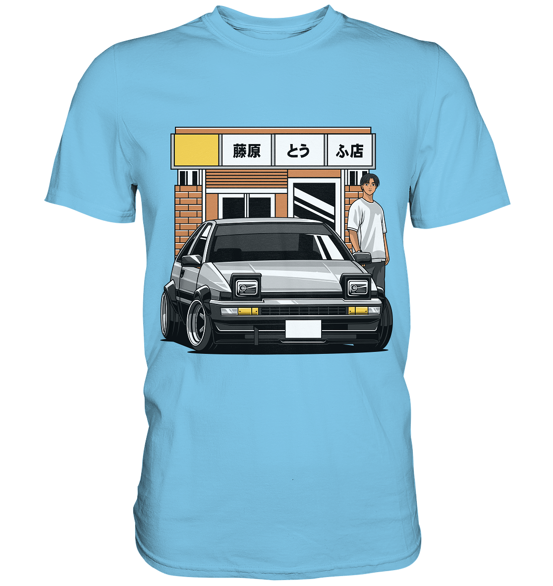 Tofu AE86 - Premium Shirt - MotoMerch.de