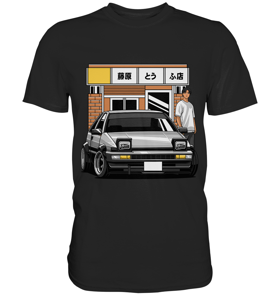 Tofu AE86 - Premium Shirt - MotoMerch.de