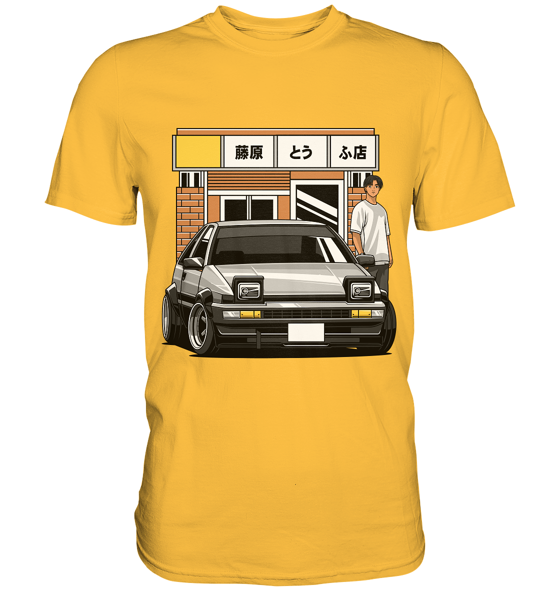 Tofu AE86 - Premium Shirt - MotoMerch.de