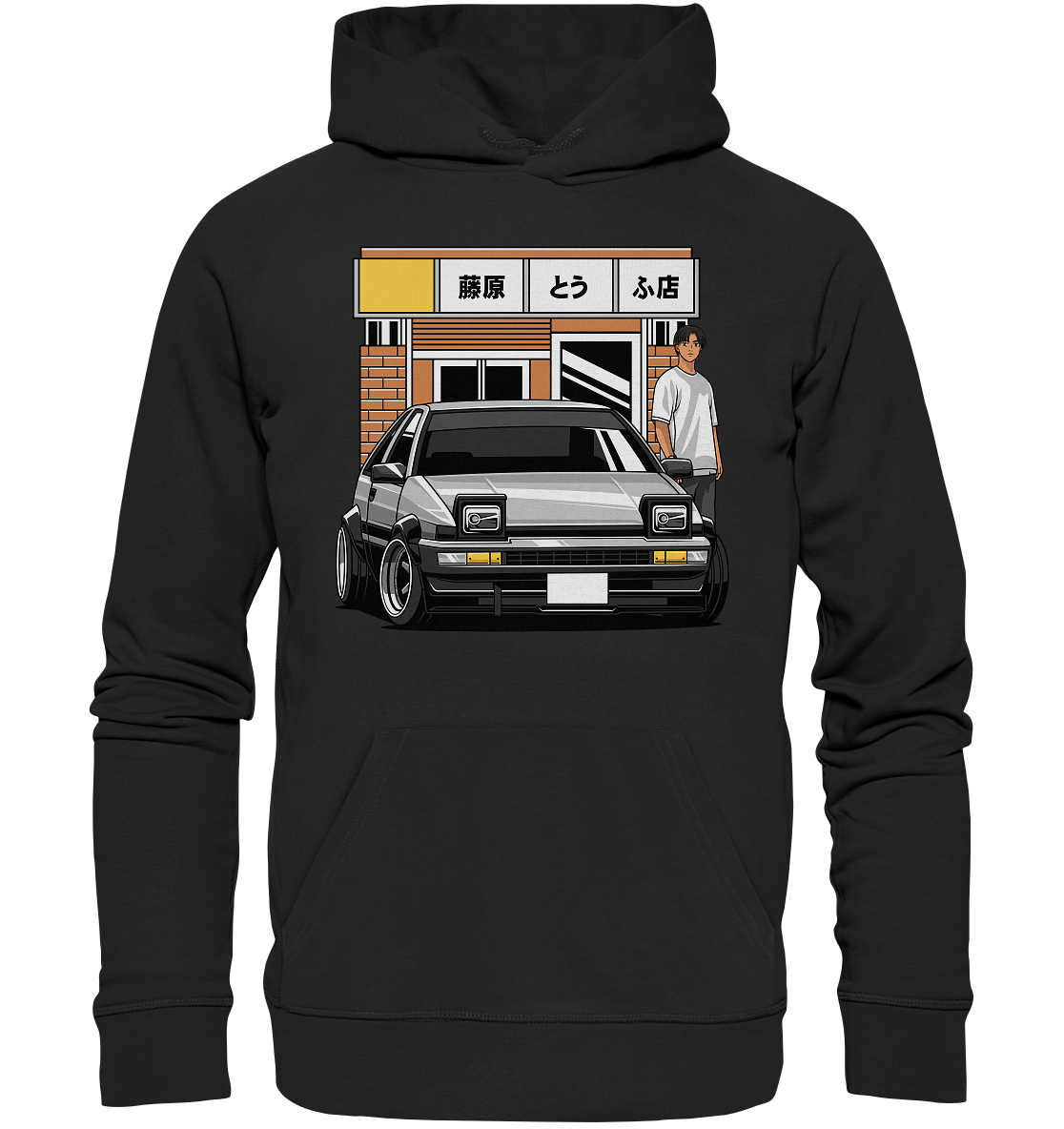 Tofu AE86 - Premium Unisex Hoodie - MotoMerch.de