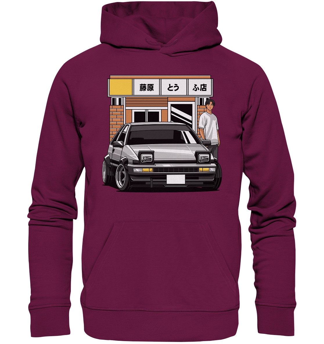 Tofu AE86 - Premium Unisex Hoodie - MotoMerch.de