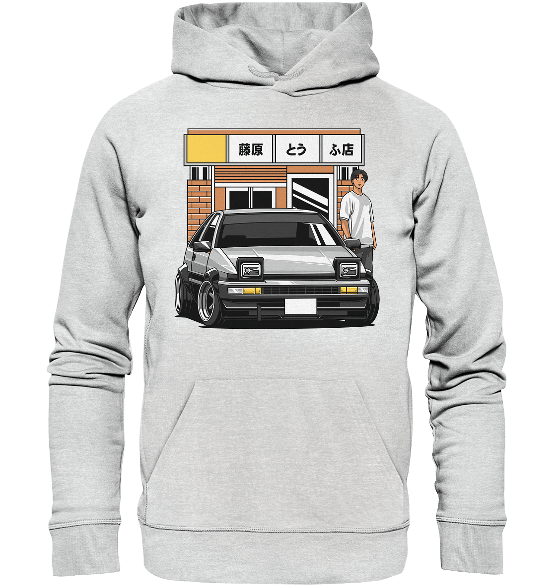 Tofu AE86 - Premium Unisex Hoodie - MotoMerch.de