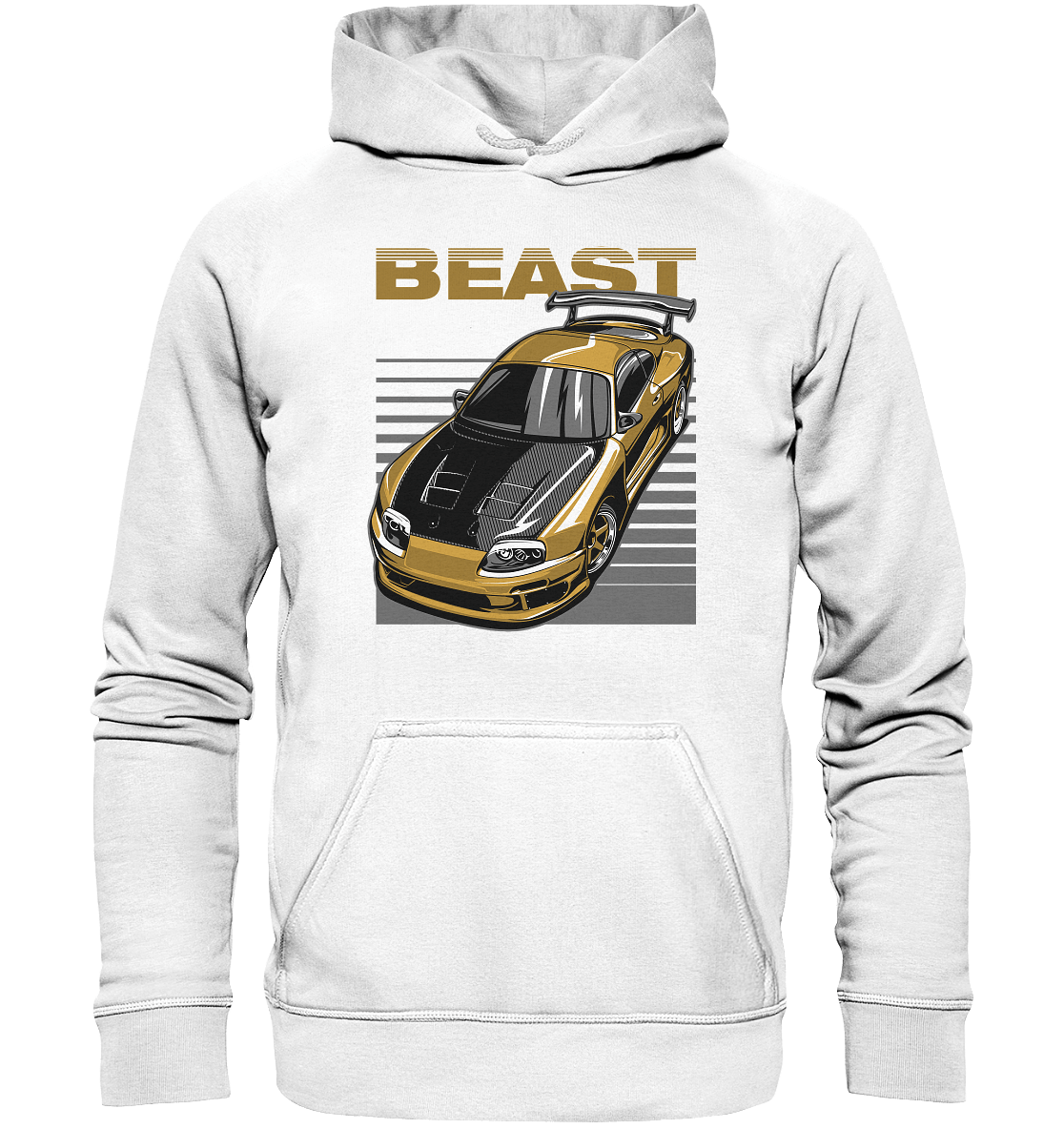 Top Secret Supra MK4 - Basic Unisex Hoodie - MotoMerch.de
