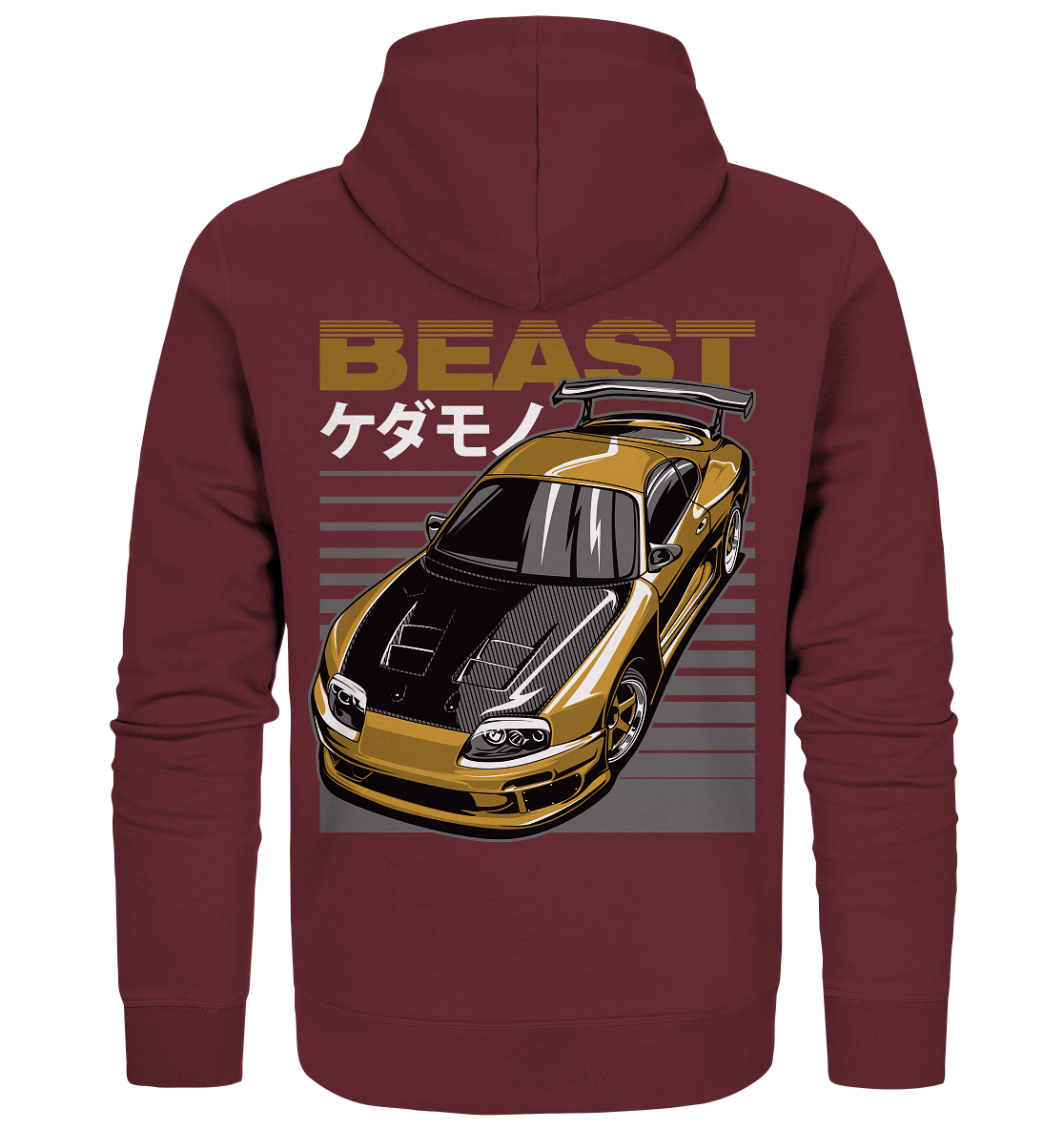 Top Secret Supra MK4 - Organic Zipper - MotoMerch.de