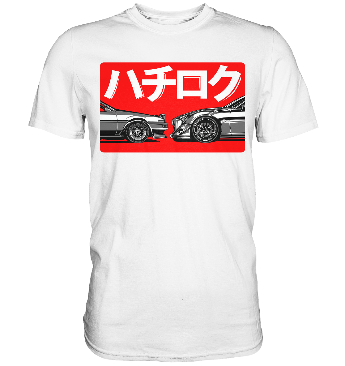 Toyota 86 Generations - Premium Shirt - MotoMerch.de