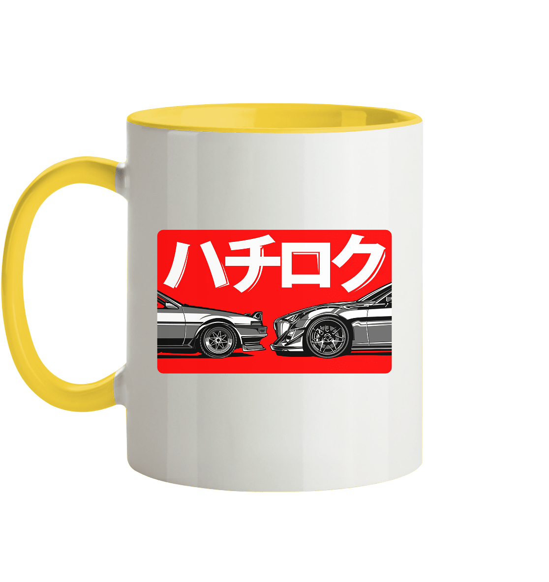 Toyota 86 Generations - Tasse zweifarbig - MotoMerch.de