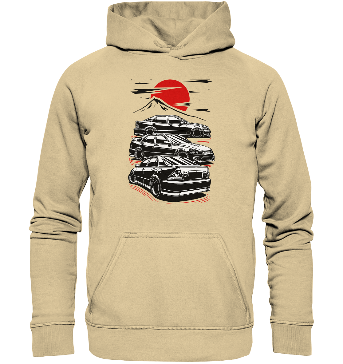 Toyota Altezza / Lexus IS Sunrise - Basic Unisex Hoodie - MotoMerch.de