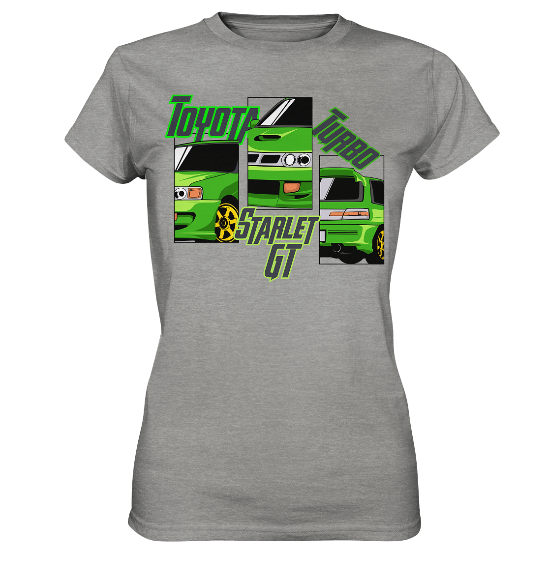 Toyota Starlet GT Turbo - Ladies Premium Shirt - MotoMerch.de