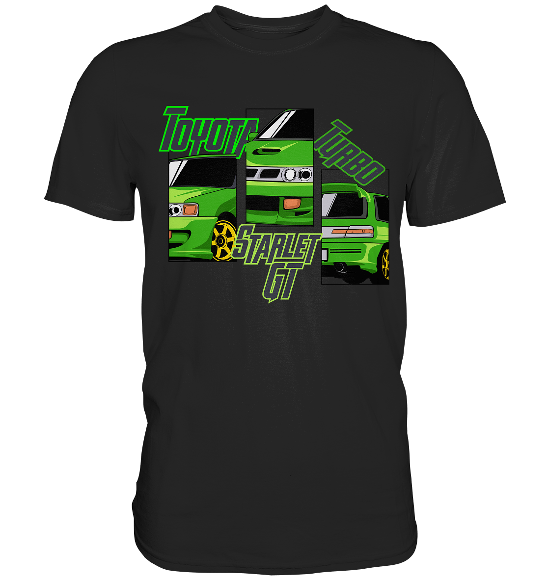 Toyota Starlet GT Turbo - Premium Shirt - MotoMerch.de