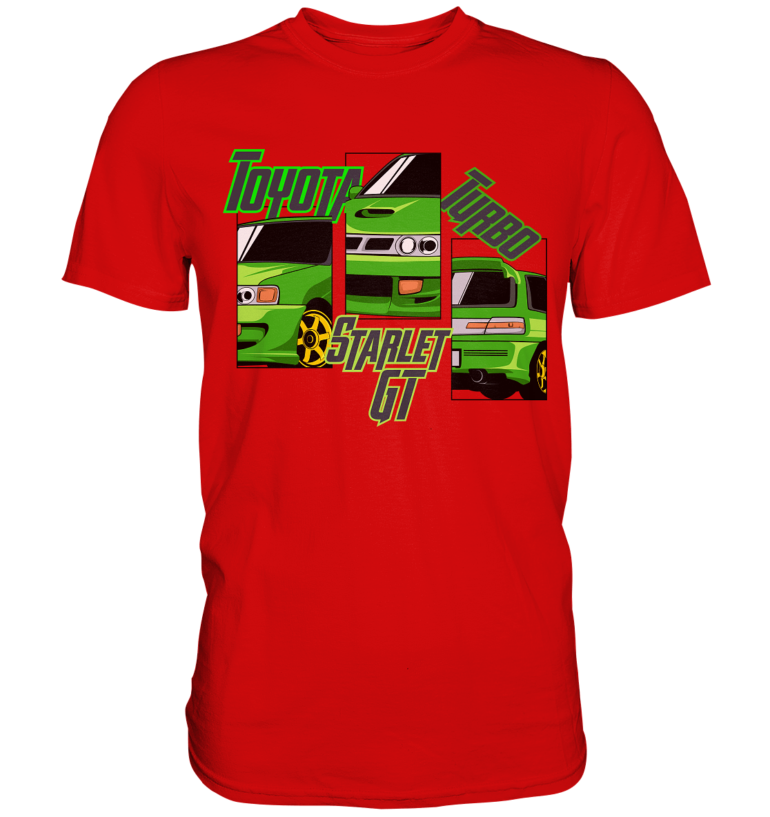 Toyota Starlet GT Turbo - Premium Shirt - MotoMerch.de