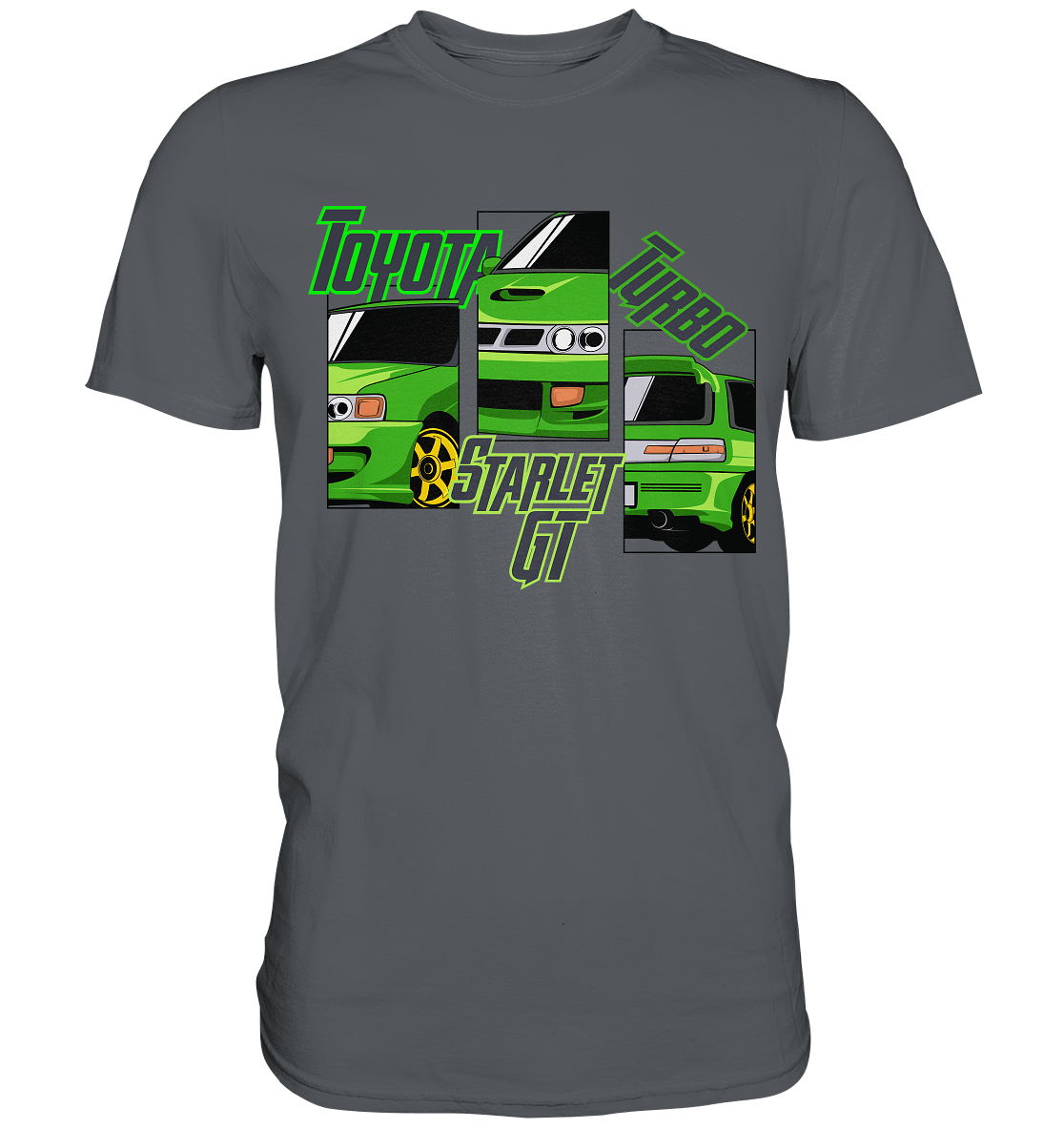 Toyota Starlet GT Turbo - Premium Shirt - MotoMerch.de