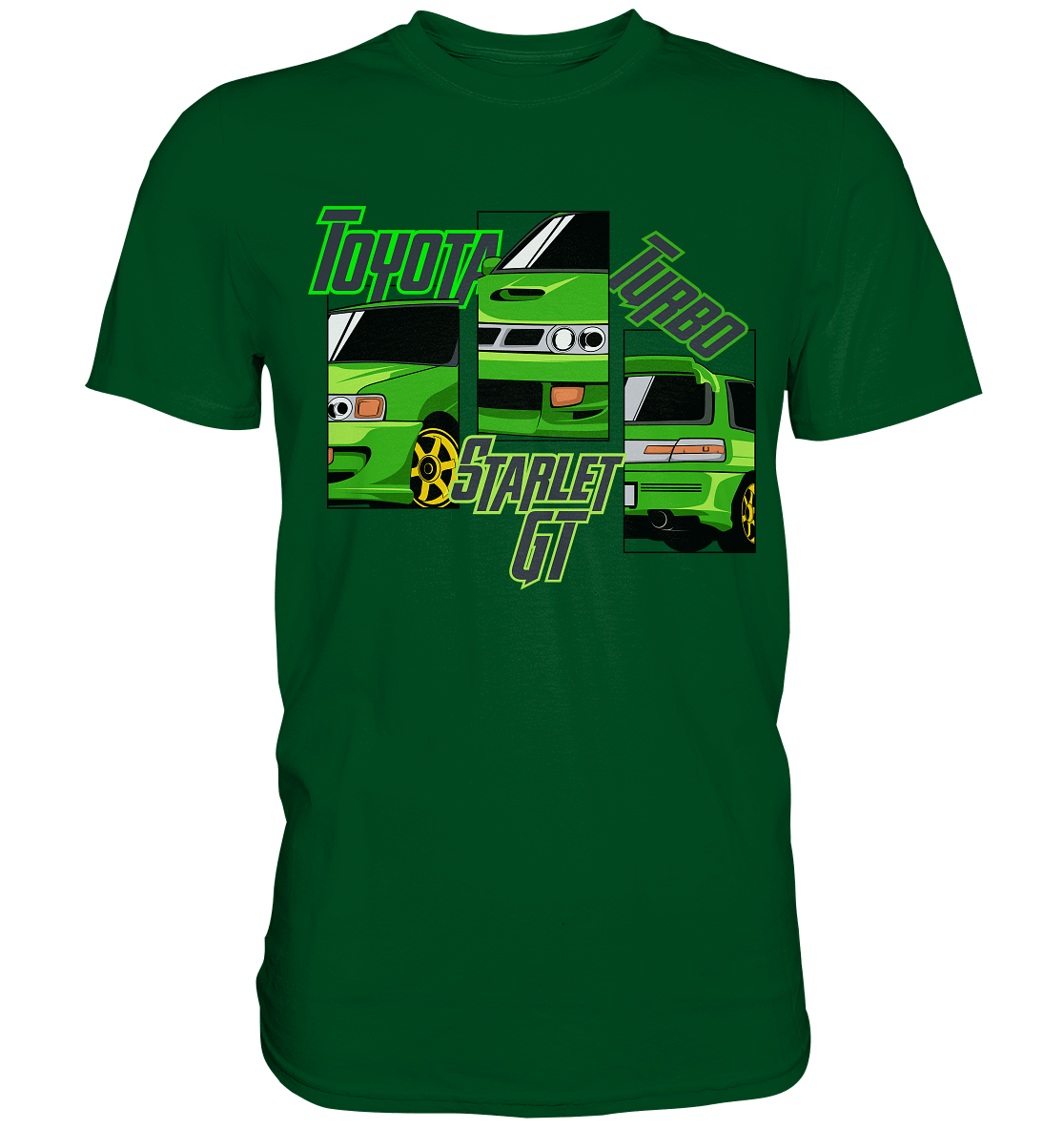 Toyota Starlet GT Turbo - Premium Shirt - MotoMerch.de