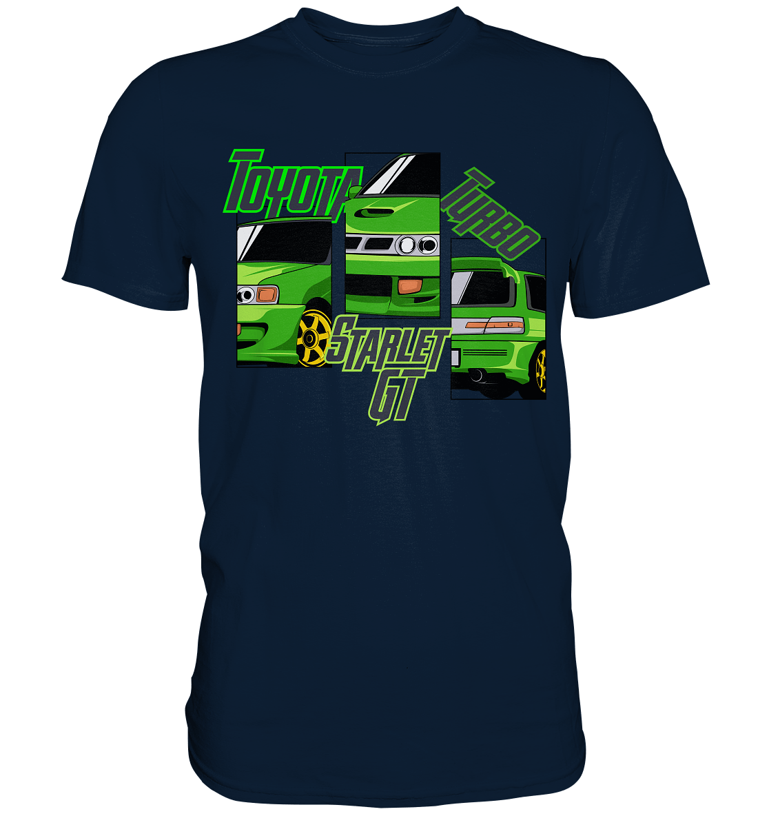Toyota Starlet GT Turbo - Premium Shirt - MotoMerch.de