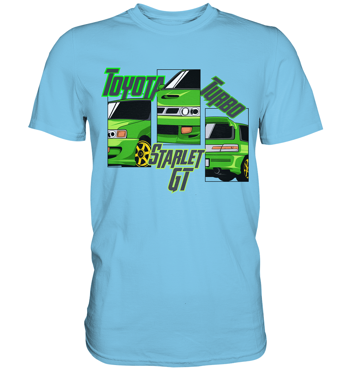 Toyota Starlet GT Turbo - Premium Shirt - MotoMerch.de
