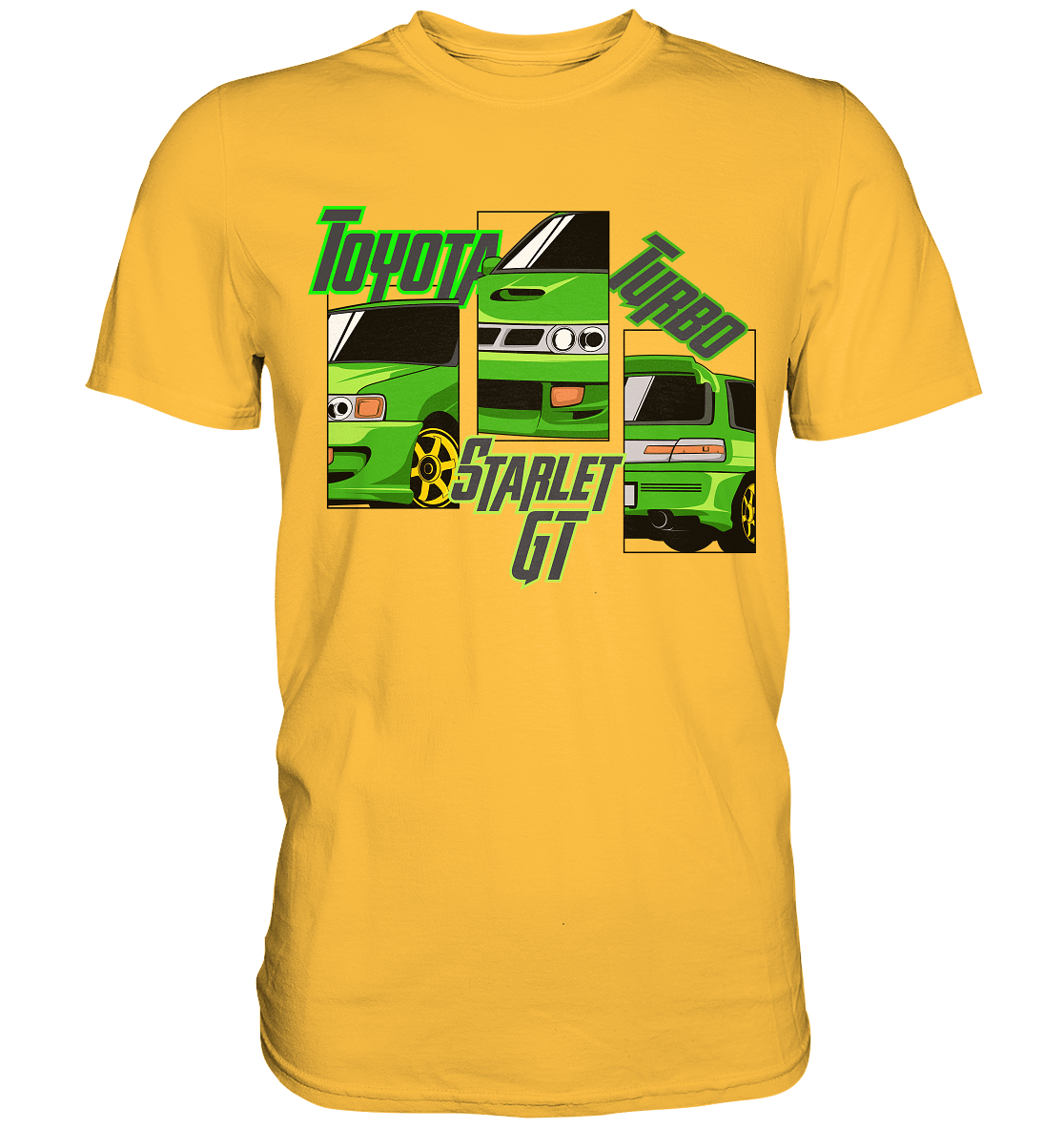 Toyota Starlet GT Turbo - Premium Shirt - MotoMerch.de