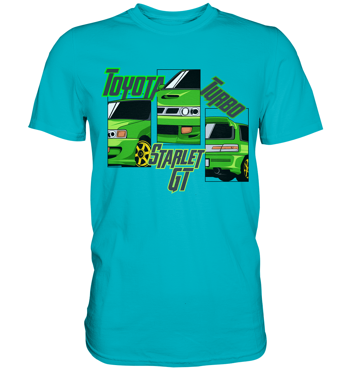 Toyota Starlet GT Turbo - Premium Shirt - MotoMerch.de