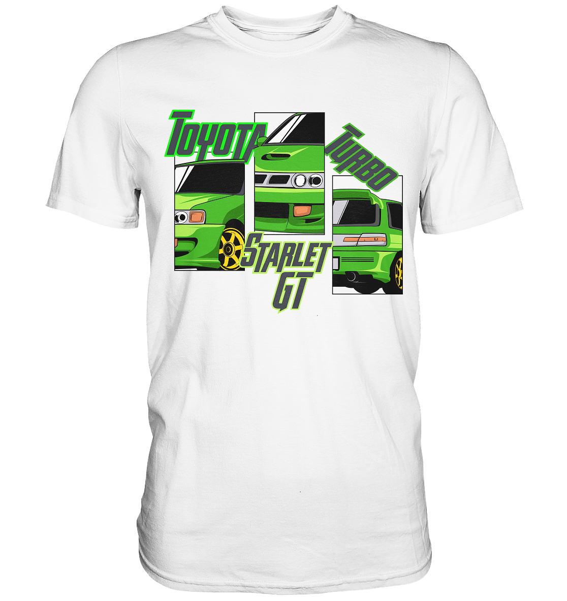 Toyota Starlet GT Turbo - Premium Shirt - MotoMerch.de