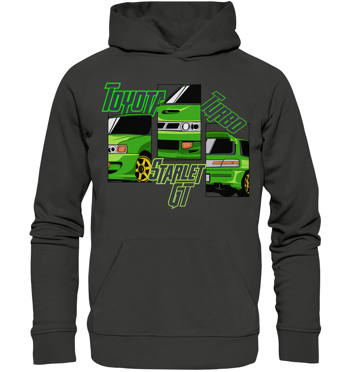 Toyota Starlet GT Turbo - Premium Unisex Hoodie - MotoMerch.de