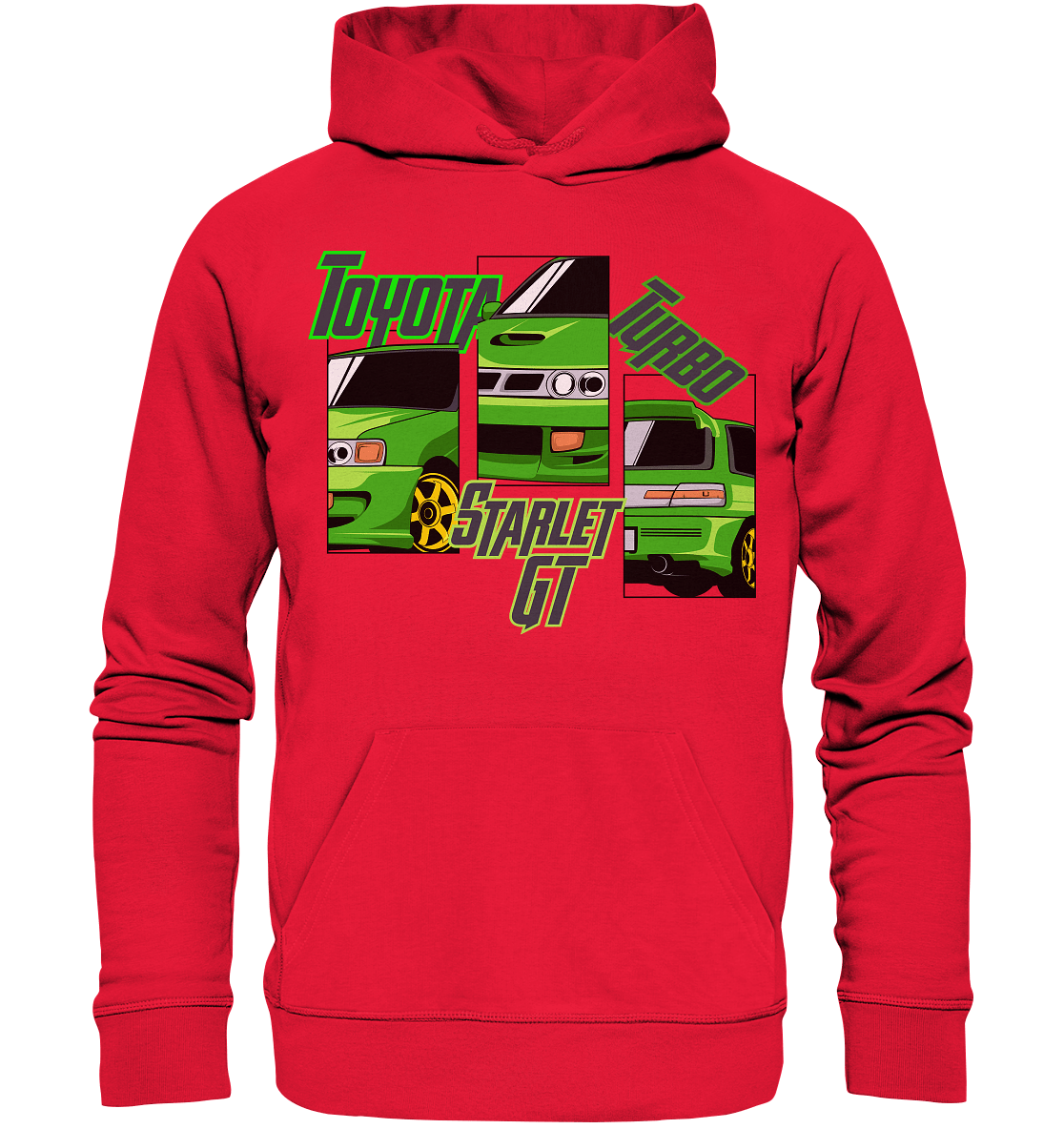 Toyota Starlet GT Turbo - Premium Unisex Hoodie - MotoMerch.de
