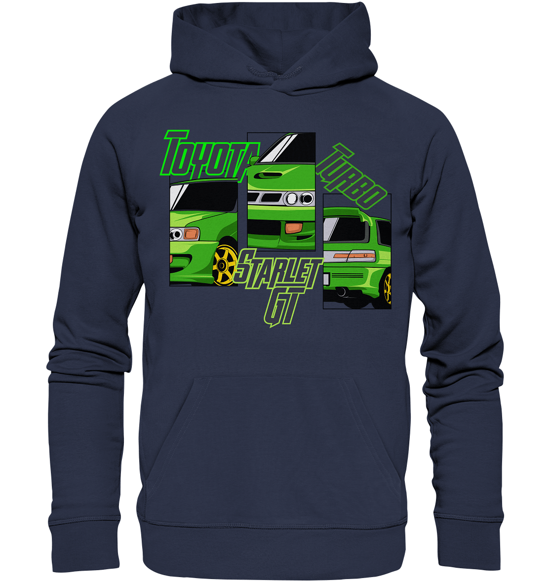 Toyota Starlet GT Turbo - Premium Unisex Hoodie - MotoMerch.de