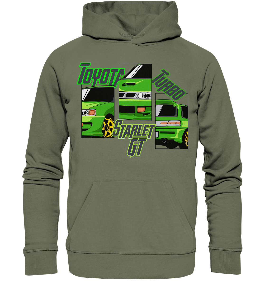 Toyota Starlet GT Turbo - Premium Unisex Hoodie - MotoMerch.de