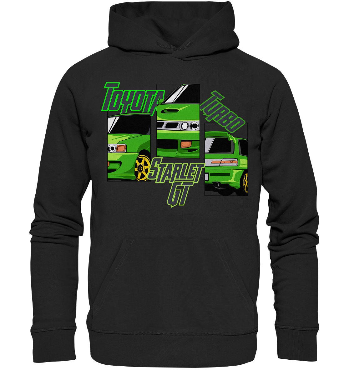 Toyota Starlet GT Turbo - Premium Unisex Hoodie - MotoMerch.de