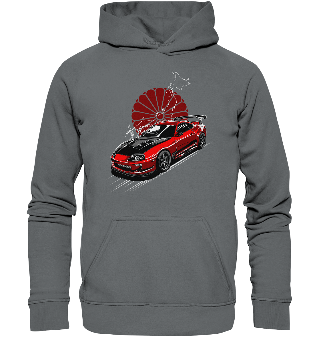 Toyota Supra - Basic Unisex Hoodie - MotoMerch.de