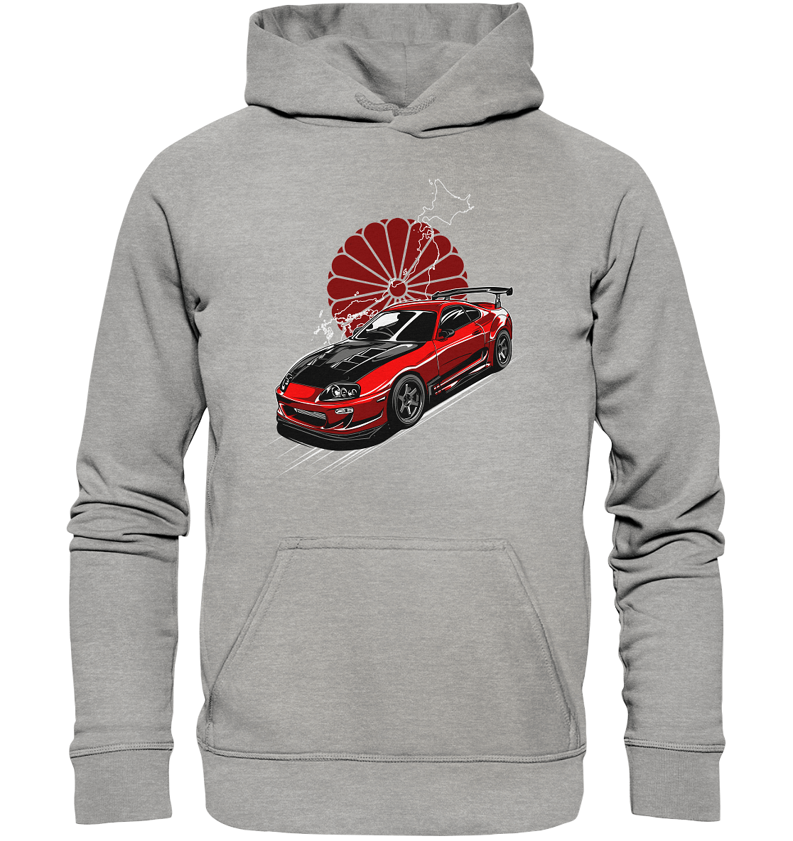 Toyota Supra - Basic Unisex Hoodie - MotoMerch.de
