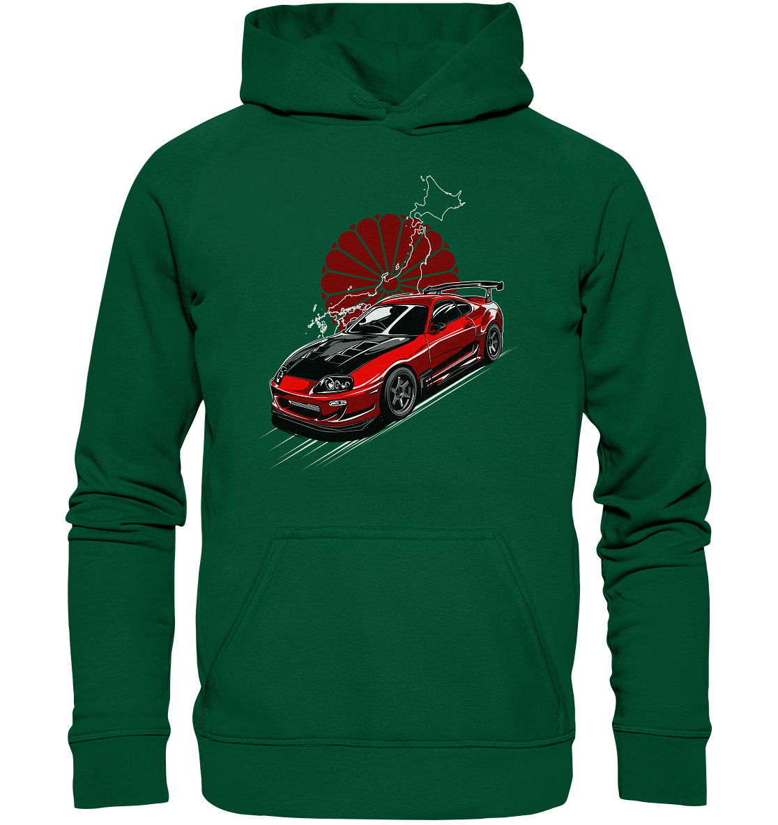 Toyota Supra - Basic Unisex Hoodie - MotoMerch.de
