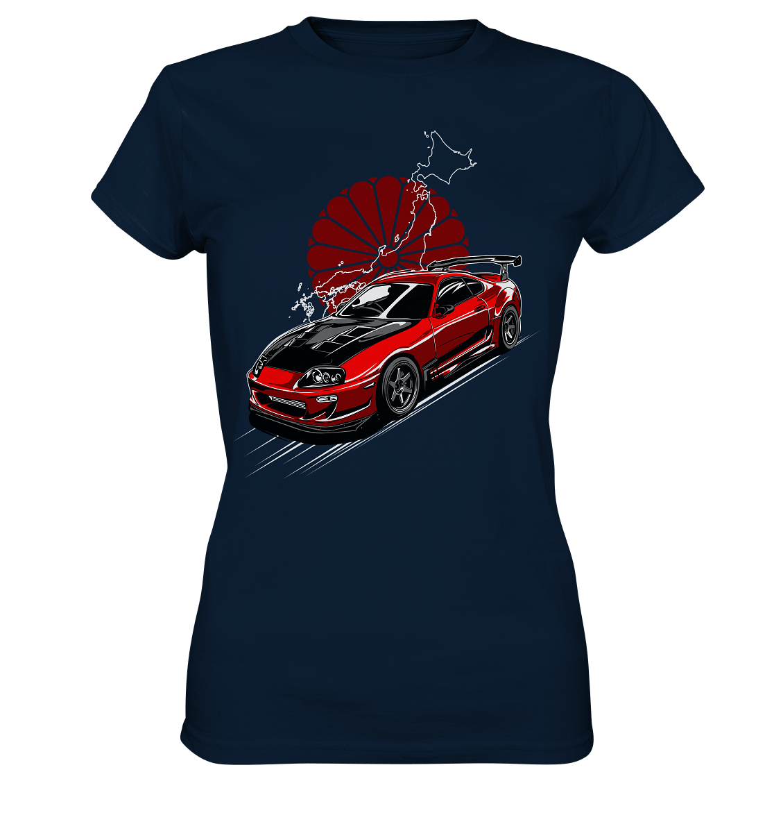 Toyota Supra - Ladies Premium Shirt - MotoMerch.de