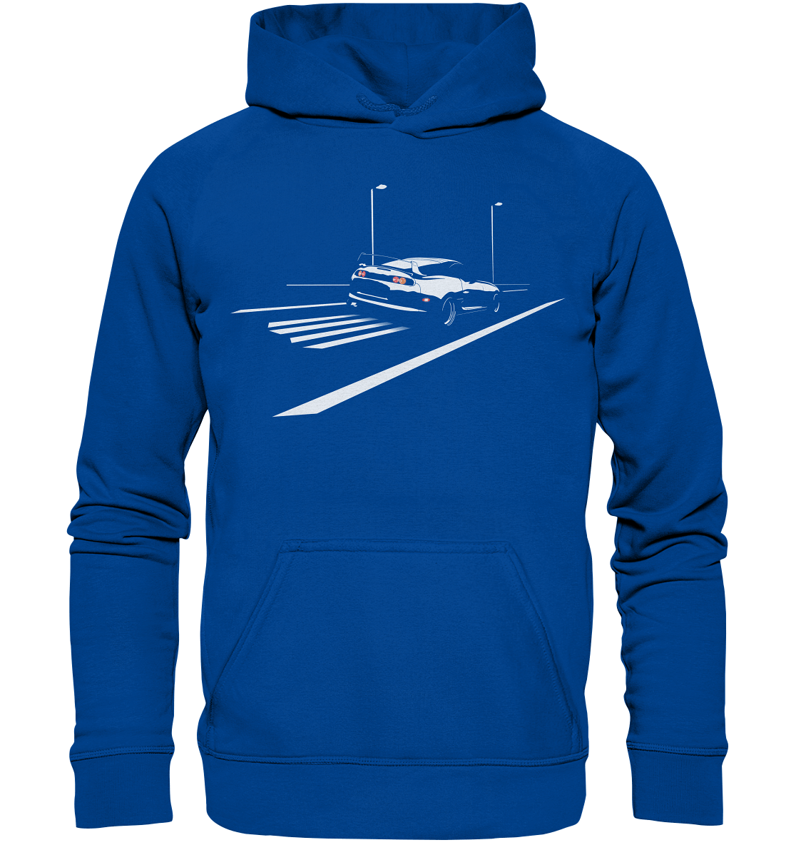 Toyota Supra MKIV Nightride - Basic Unisex Hoodie - MotoMerch.de