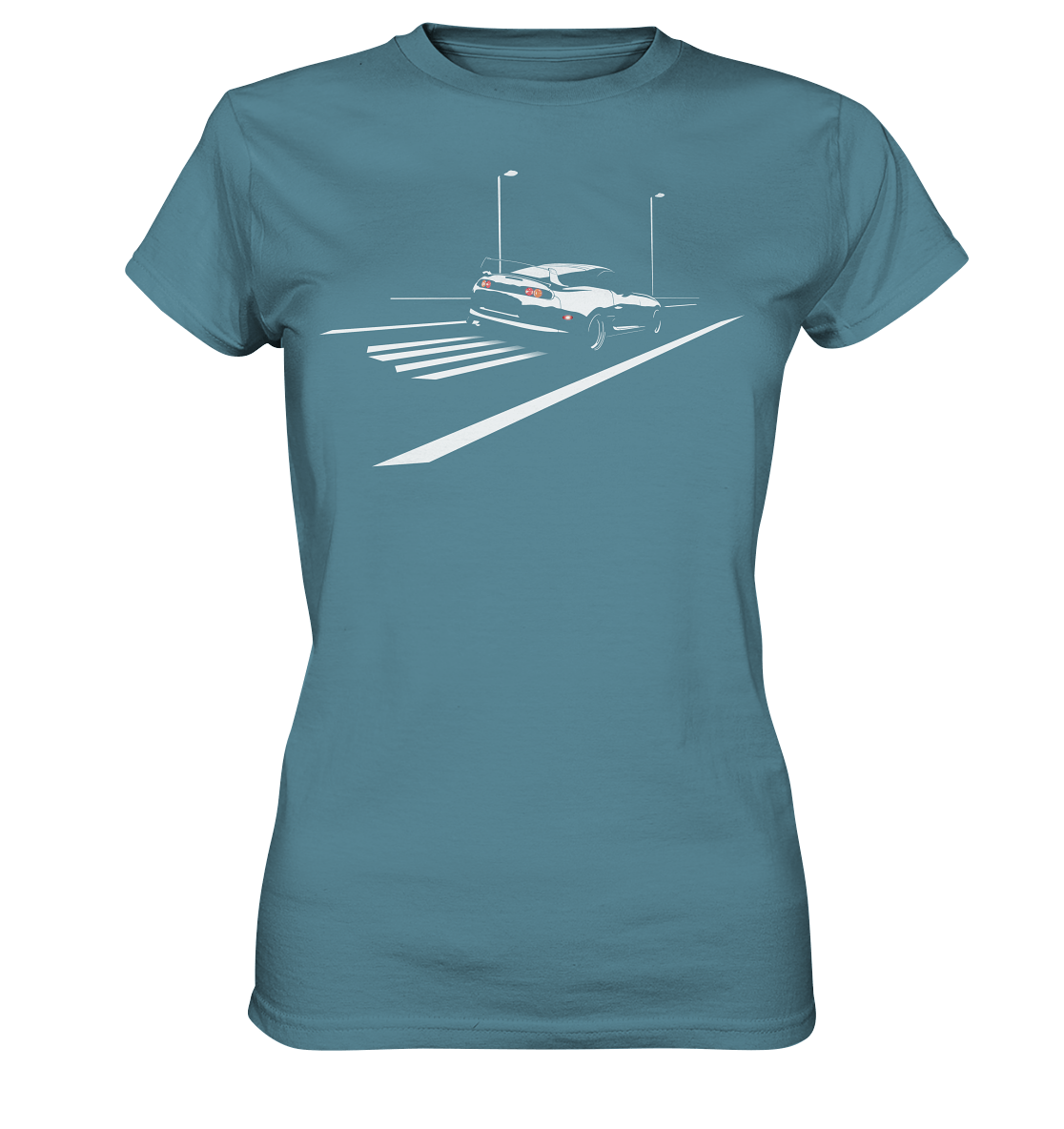 Toyota Supra MKIV Nightride - Ladies Premium Shirt - MotoMerch.de