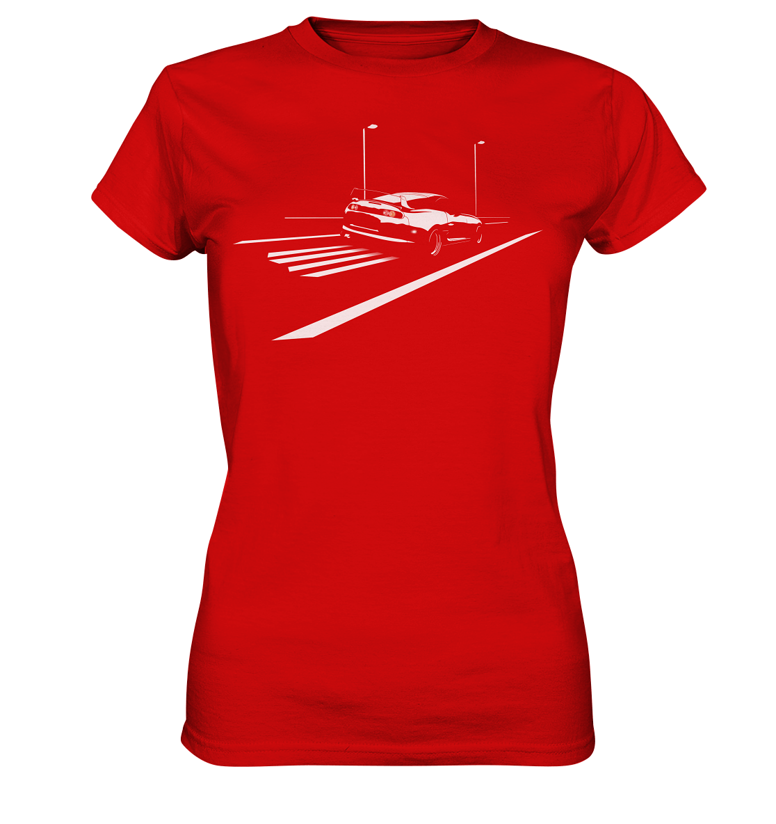 Toyota Supra MKIV Nightride - Ladies Premium Shirt - MotoMerch.de
