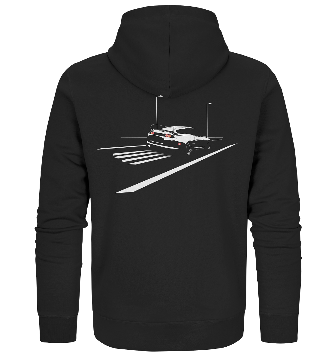 Toyota Supra MKIV Nightride - Organic Zipper - MotoMerch.de