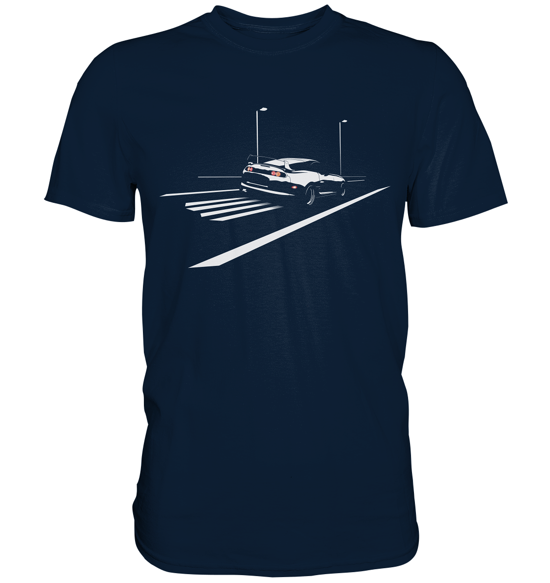Toyota Supra MKIV Nightride - Premium Shirt - MotoMerch.de