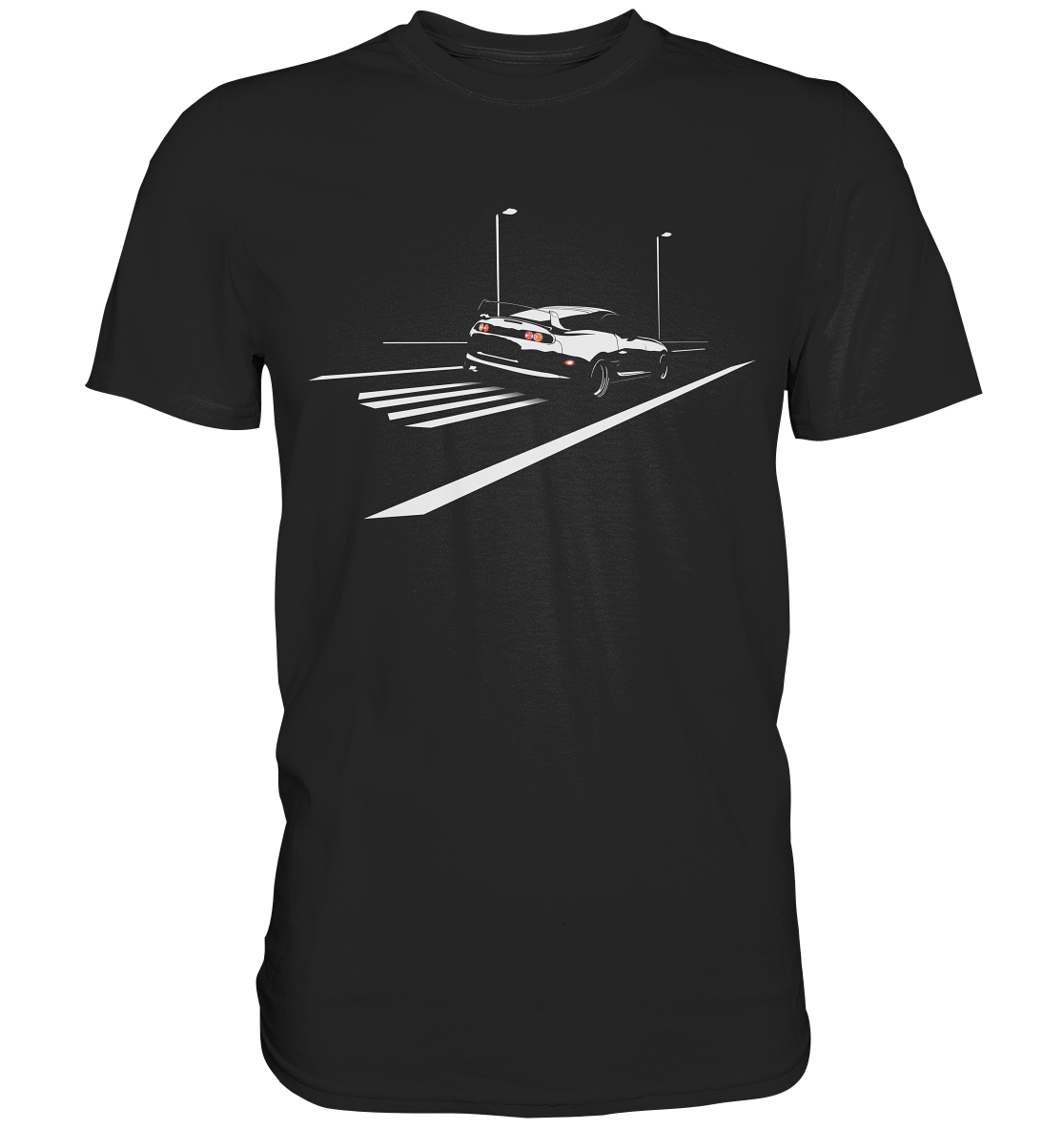Toyota Supra MKIV Nightride - Premium Shirt - MotoMerch.de